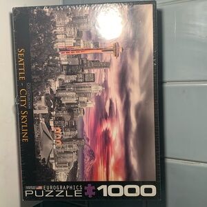 Seattle City Skyline 1000-Piece Puzzle